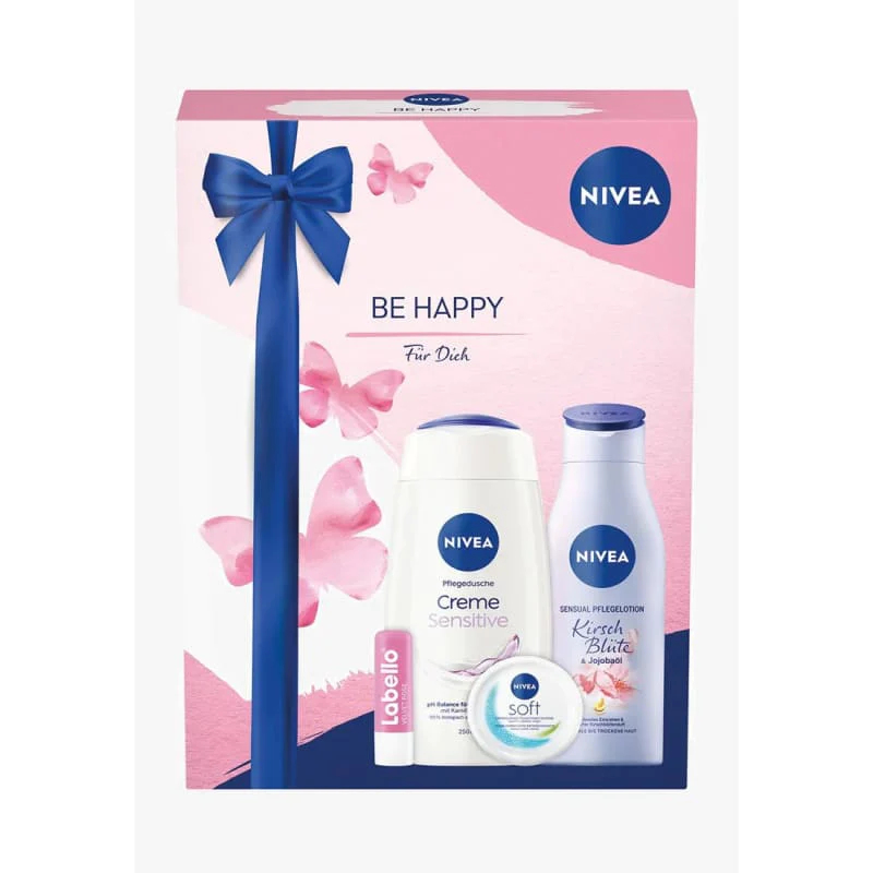 'Be Happy' Body Care Set - 4 Pieces