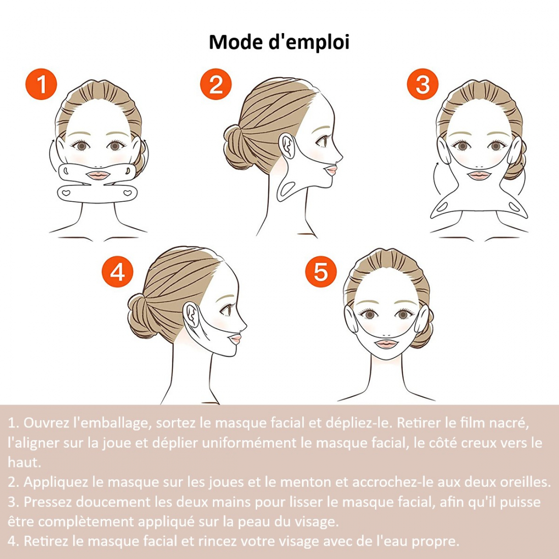 'Lifting Visage Collagene' Tissue Mask