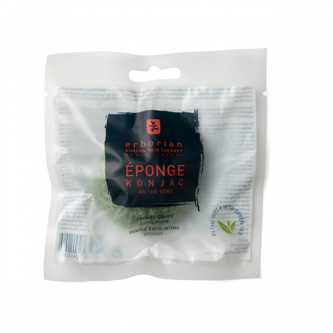 Éponge Konjac Au Thé Vert