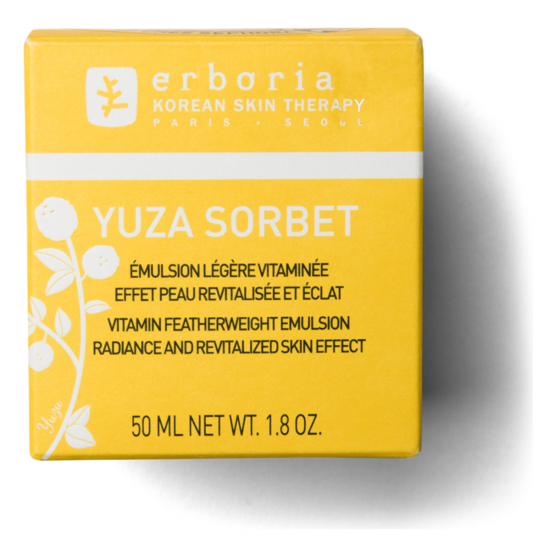 Yuza Sorbet Crème De Jour Éclat Emulsion Légère Vitaminée - 50 ml