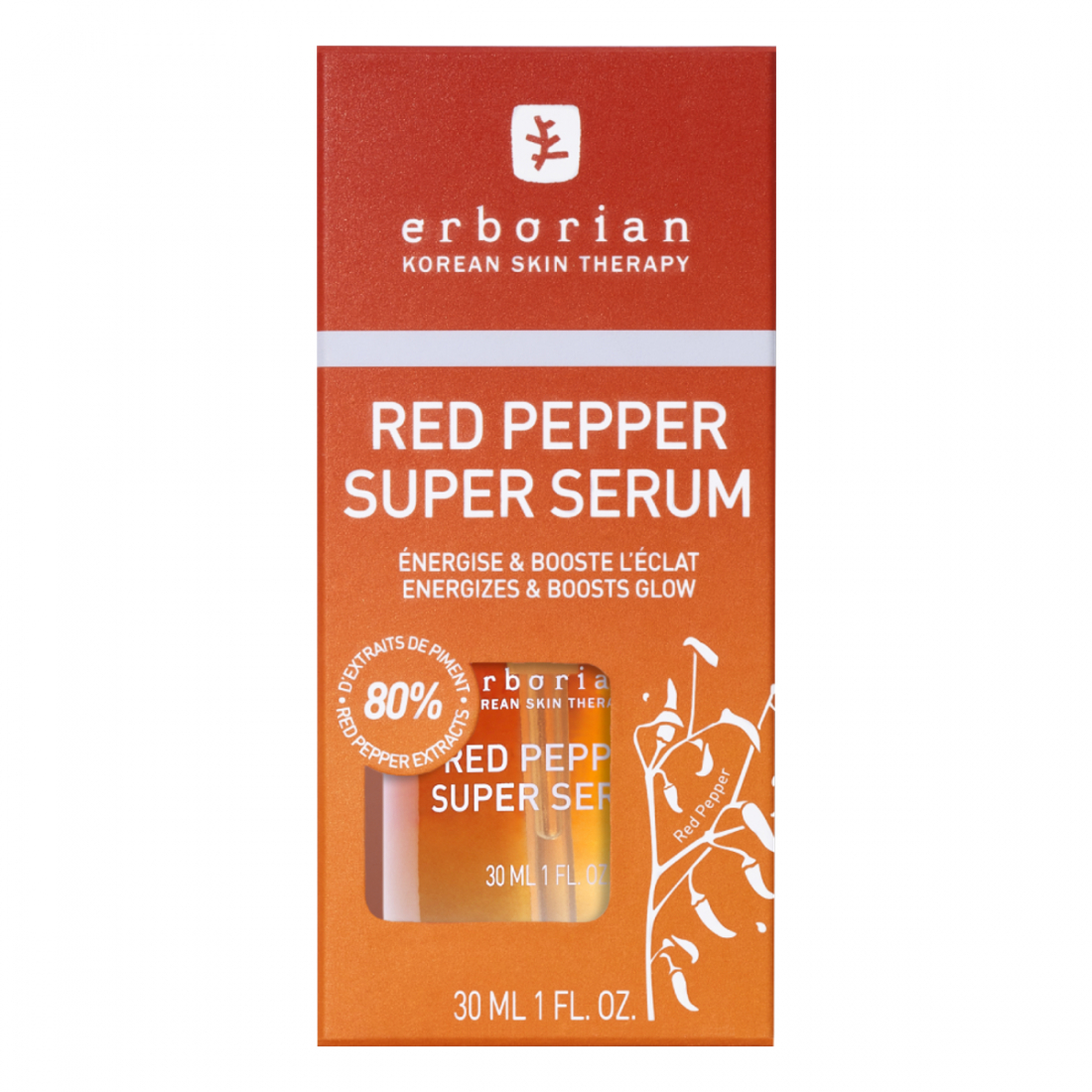 Red Pepper Super Sérum - Sérum Éclat Pour Un Teint Unifié Et Ultra Lumineux - 30 ml