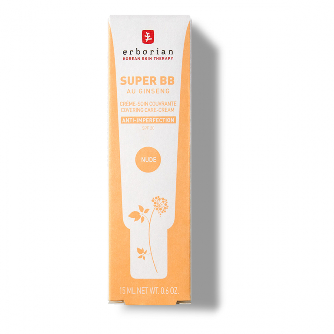 Super BB - BB Crème Couvrante Anti-Imperfections Couvrante Sans Effet De Matière - Nude 15 ml
