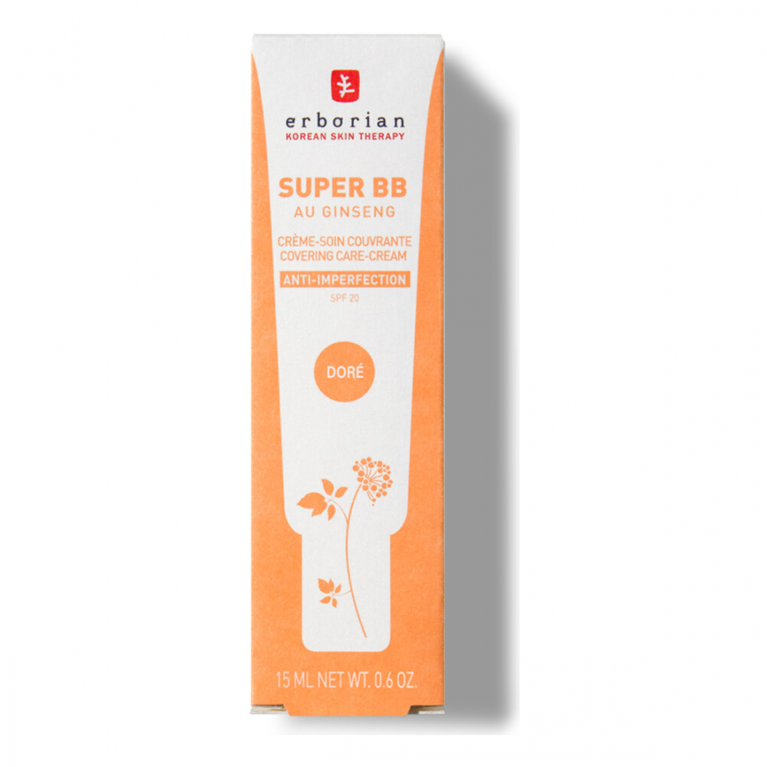 'Super BB au Ginseg Soin Couvrante Anti-Imperfections' BB Cream - Doré 15 ml