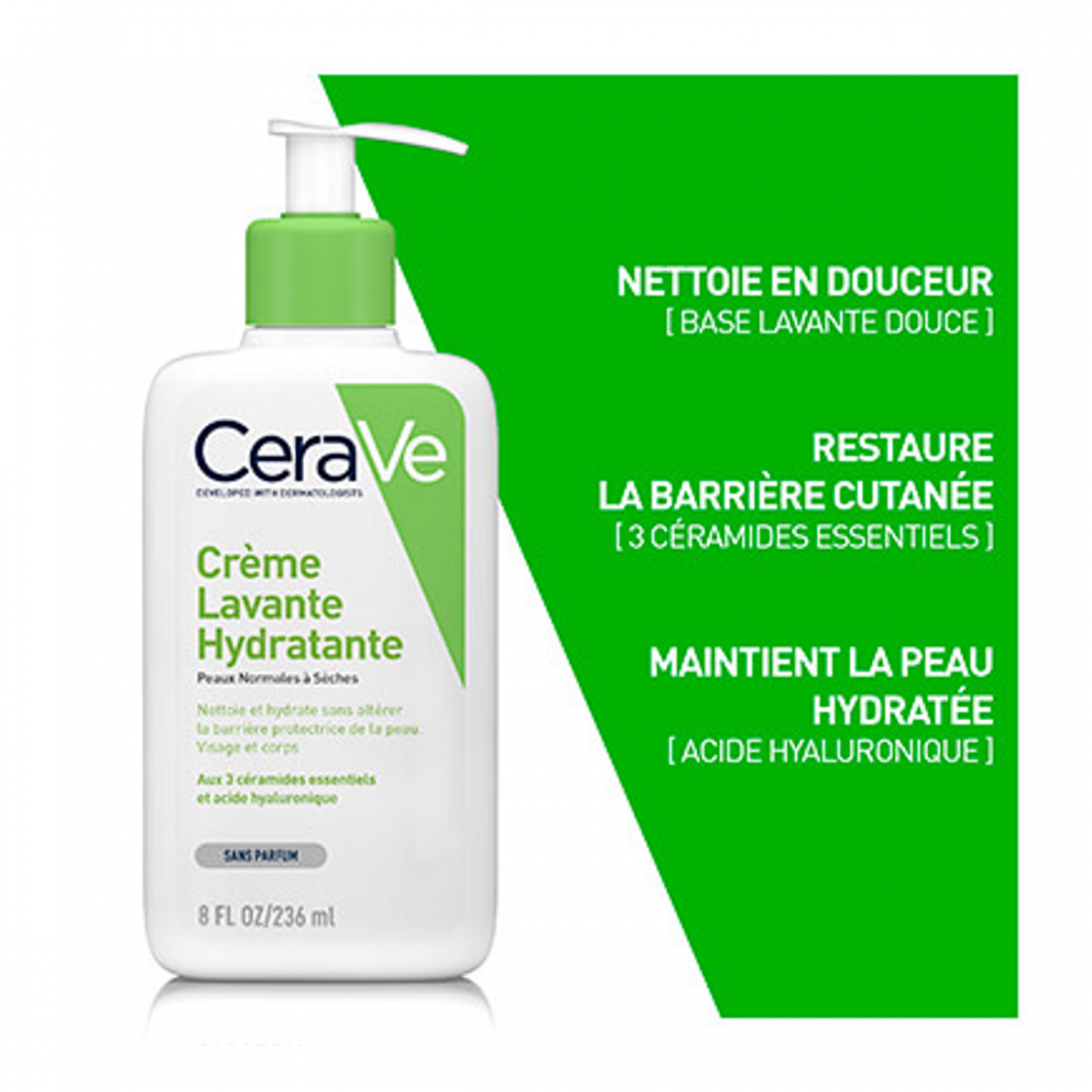Crème nettoyante 'Hydratante' - 236 ml