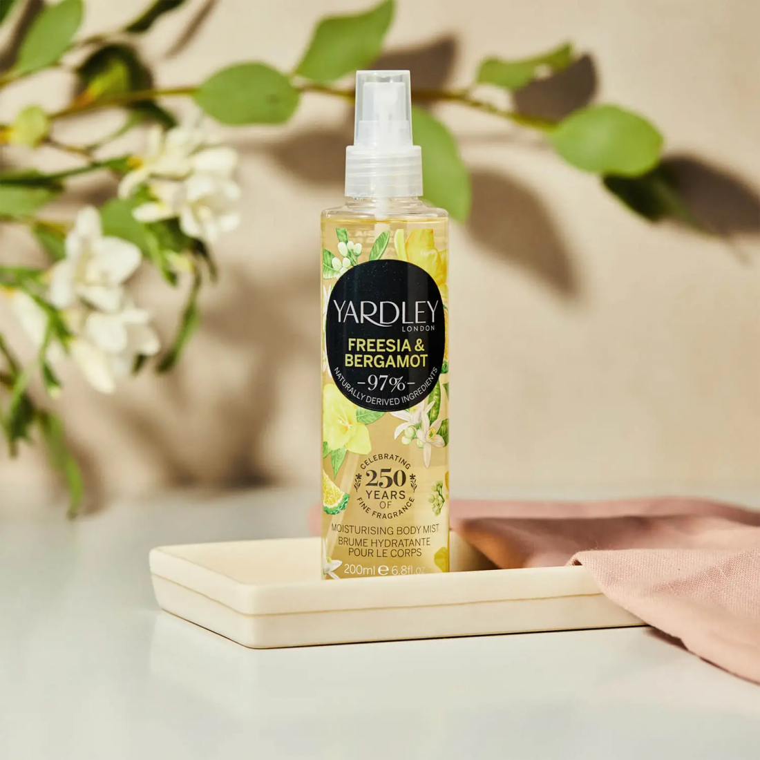 'Freesia and Bergamot' Body Mist - 200 ml