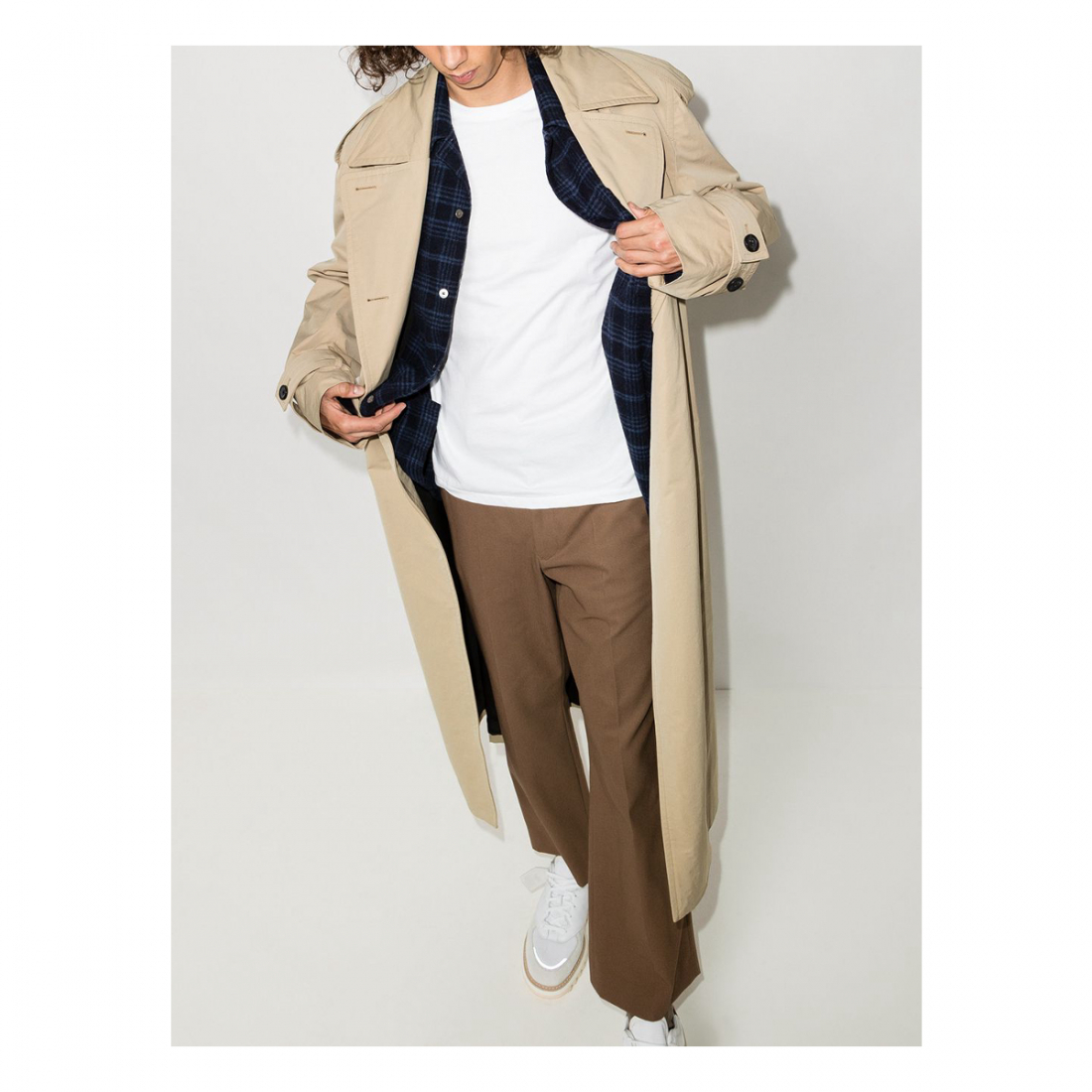 T-shirt 'Logo Embroidered' pour Hommes