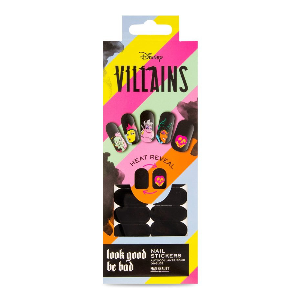 'Disney Pop Villains' Nail Stickers