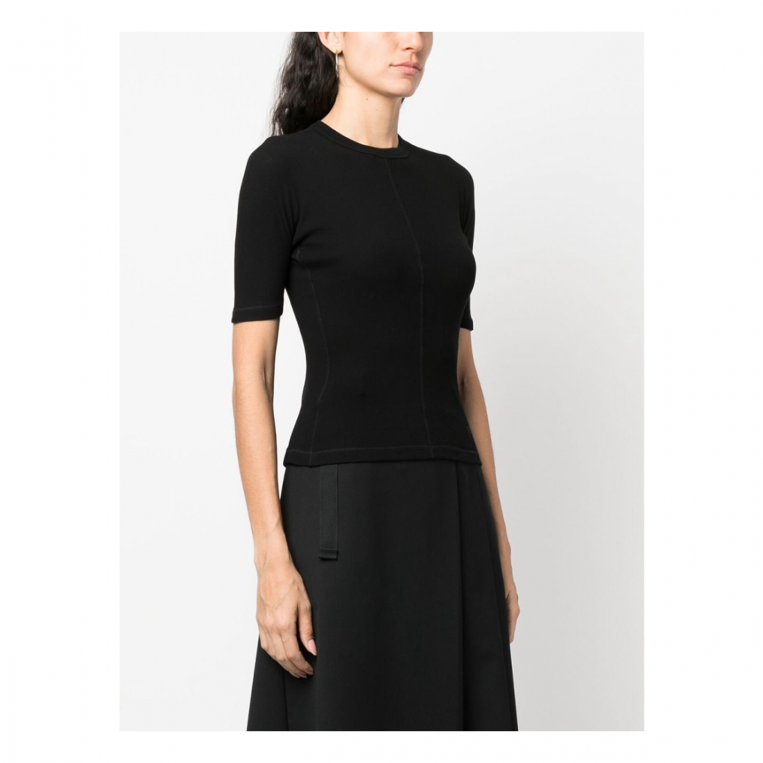 'Logo' T-Shirt für Damen