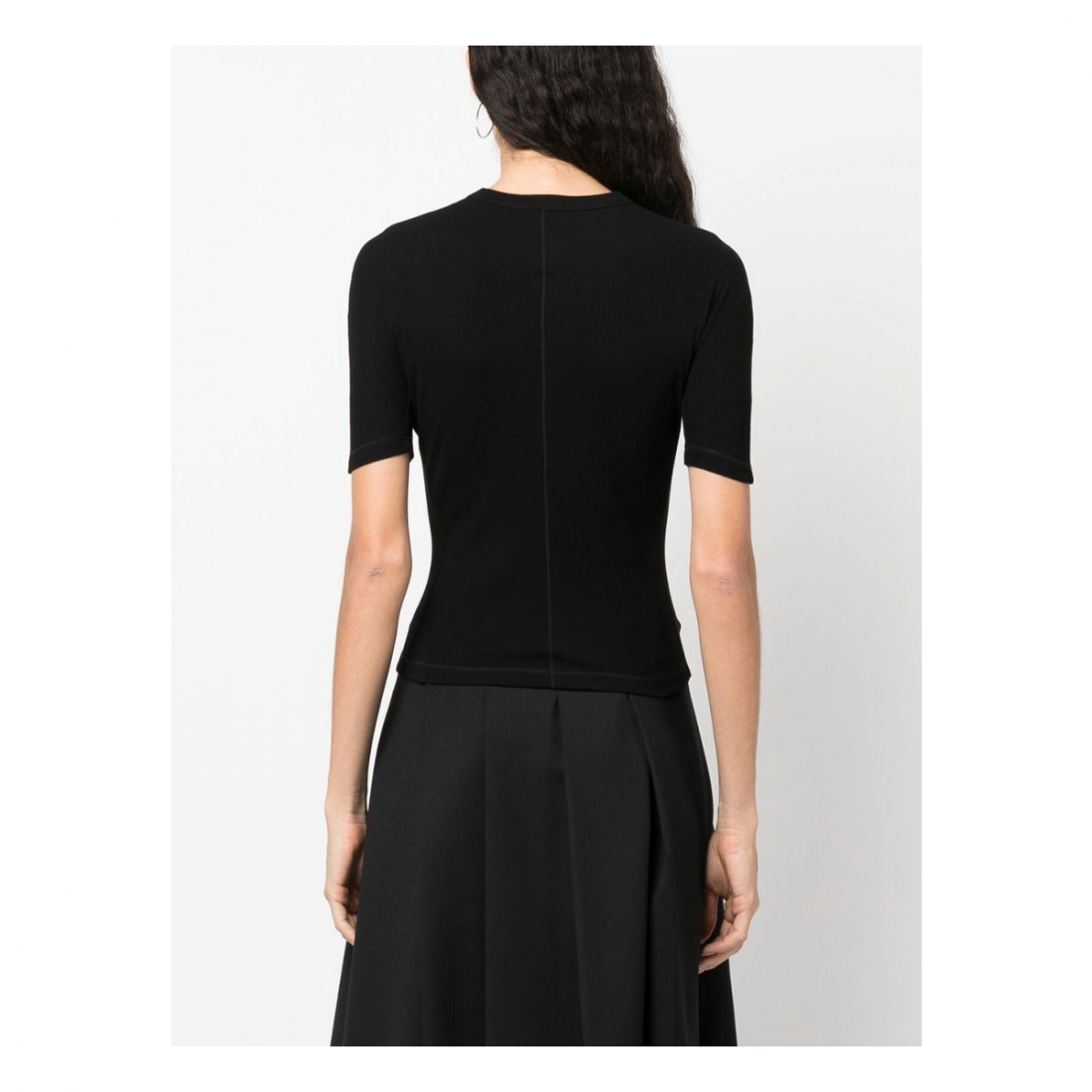 'Logo' T-Shirt für Damen