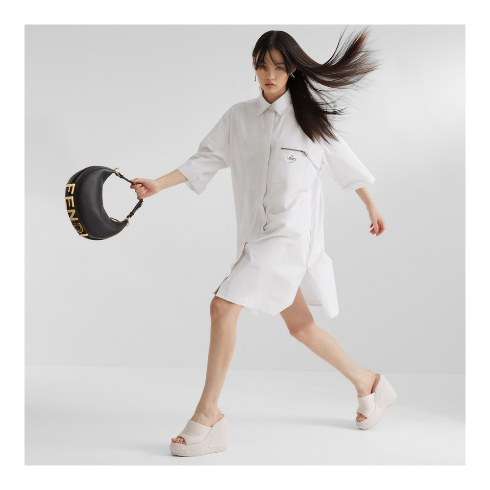 Sac Hobo 'Fendigraphy Small' pour Femmes