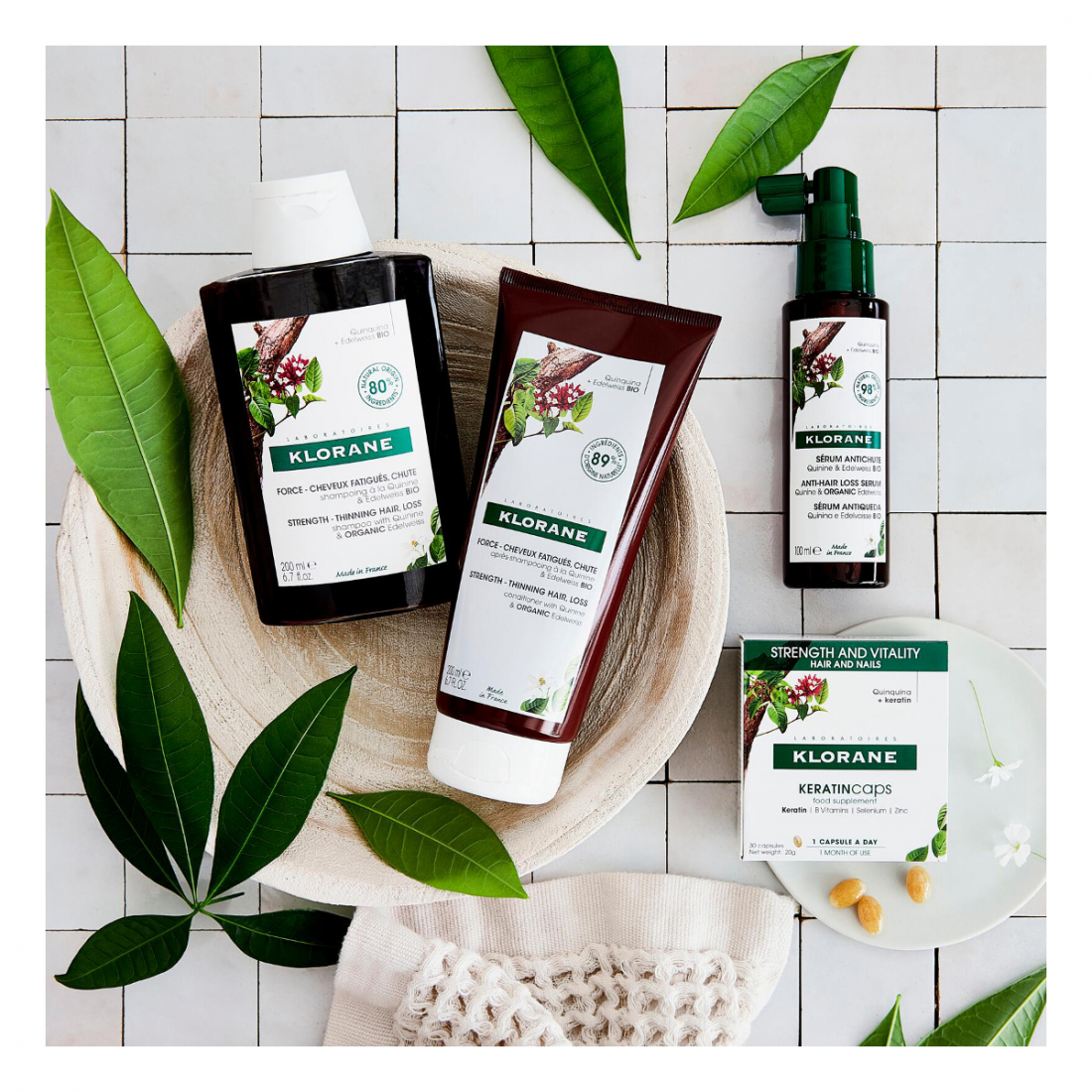 'La Quinine & Edelweiss Bio' Shampoo - 100 ml