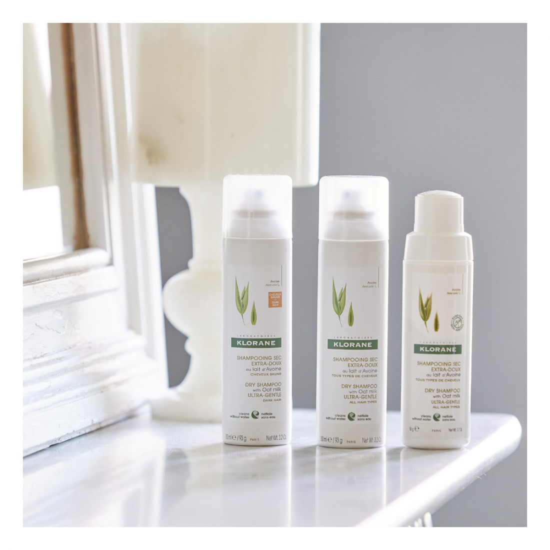 Shampoing Sec au Lait D'Avoine - 50 ml