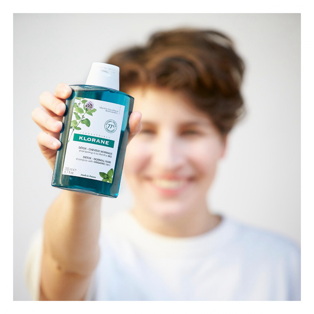 'La Menthe Aquatique Bio Detox' Shampoo - 400 ml