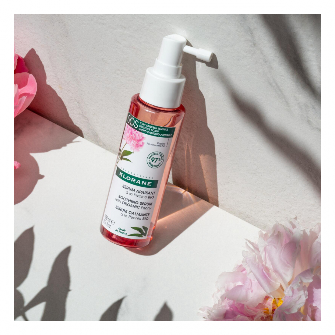 Sérum SOS Apaisant à La Pivoine Bio - 100 ml