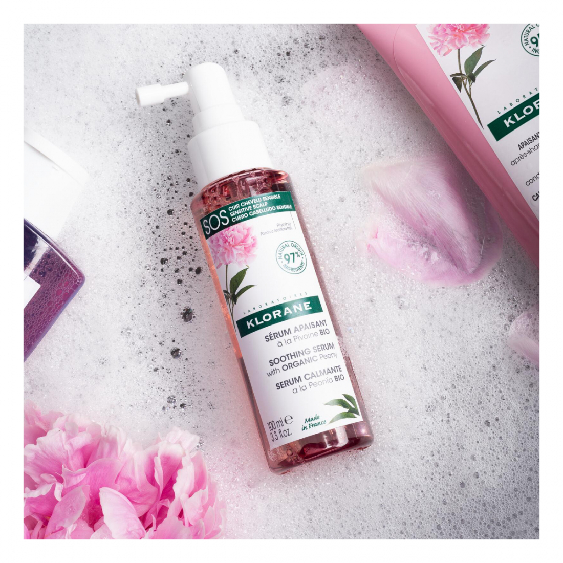 Sérum SOS Apaisant à La Pivoine Bio - 100 ml