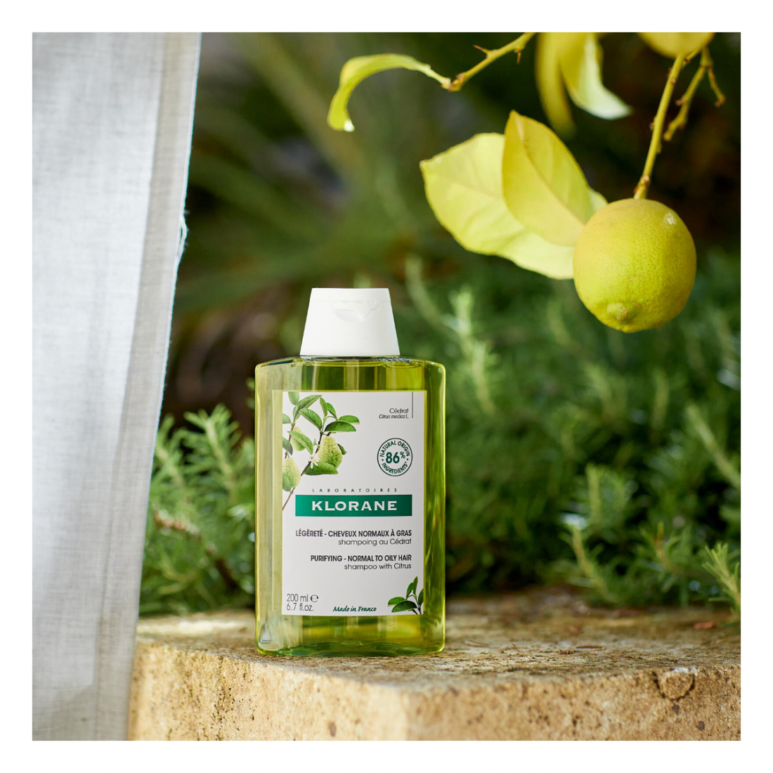 'Au Cédrat' Shampoo - 200 ml