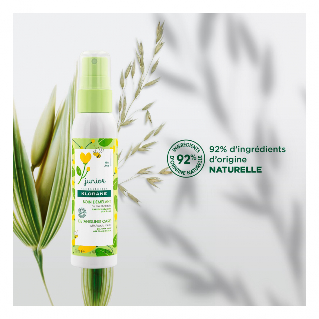 'Junior Au Miel d'Acacia' Detangling spray - 125 ml