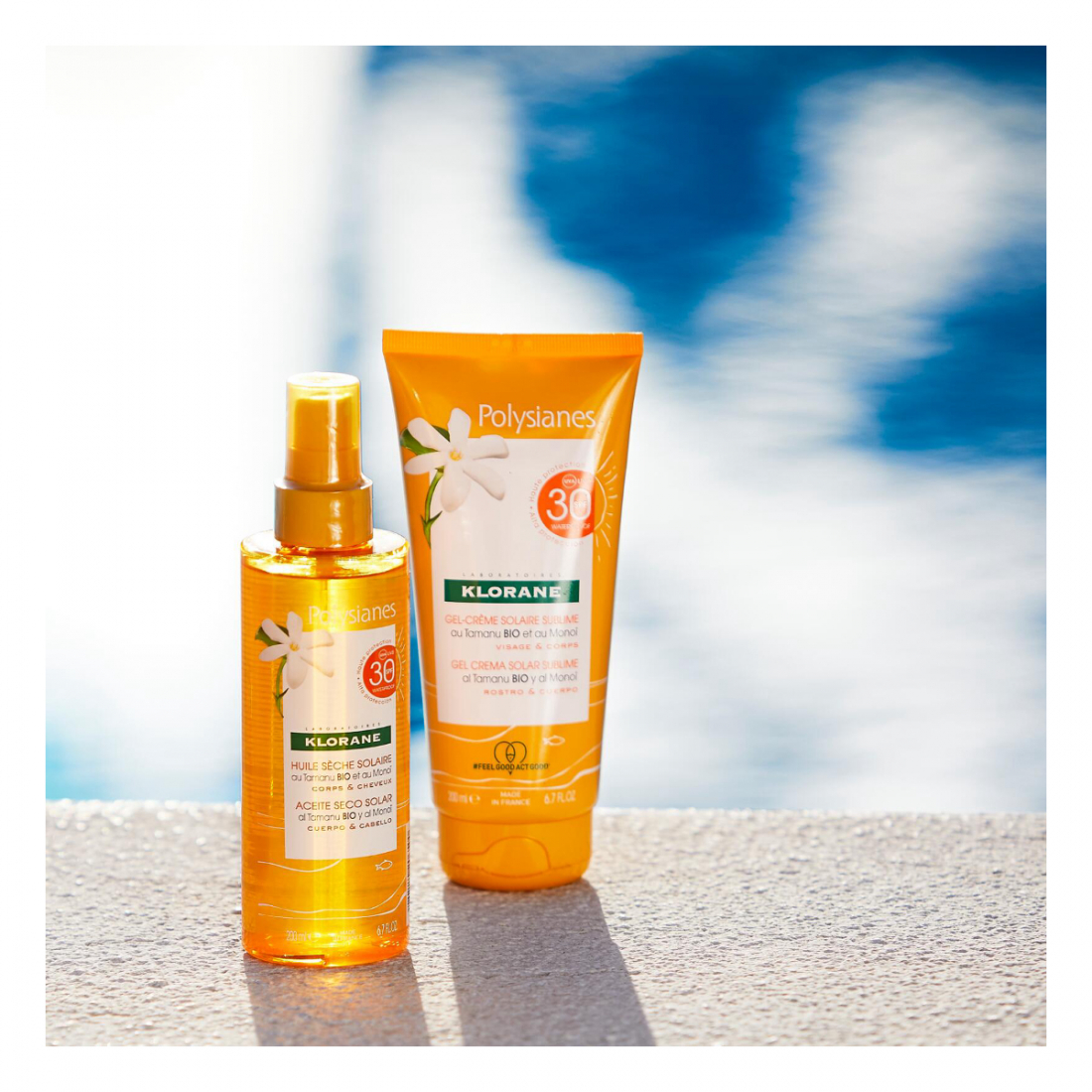 'Polysianes Au Monoï et Tamanu BIO SPF30' Dry Oil - 200 ml