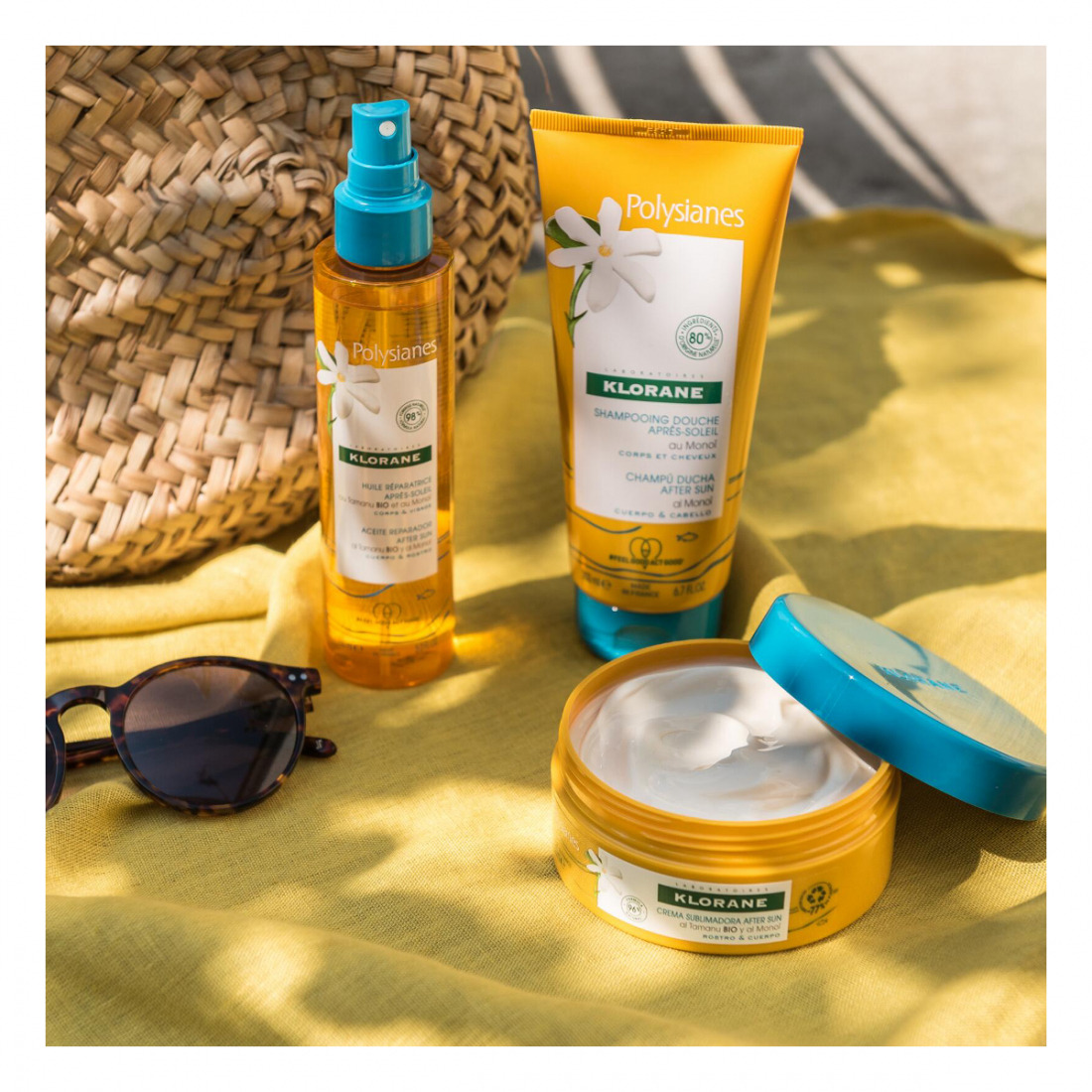 'Polysianes Au Monoï et Tamanu BIO Sublime' After-Sun Cream - 200 ml