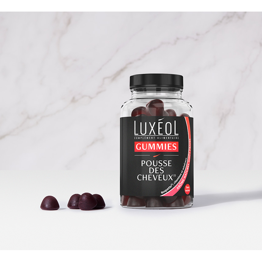 Luxéol Gummies Pousse des Cheveux' - 60 Gommer