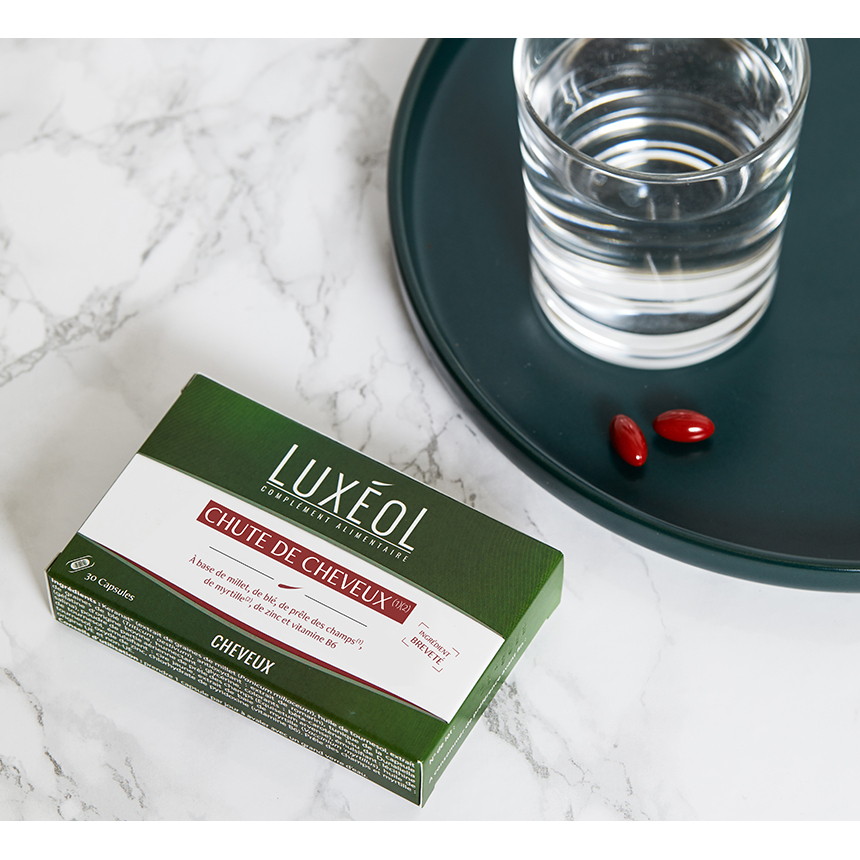 Luxéol Chute de Cheveux' - 30 Unités