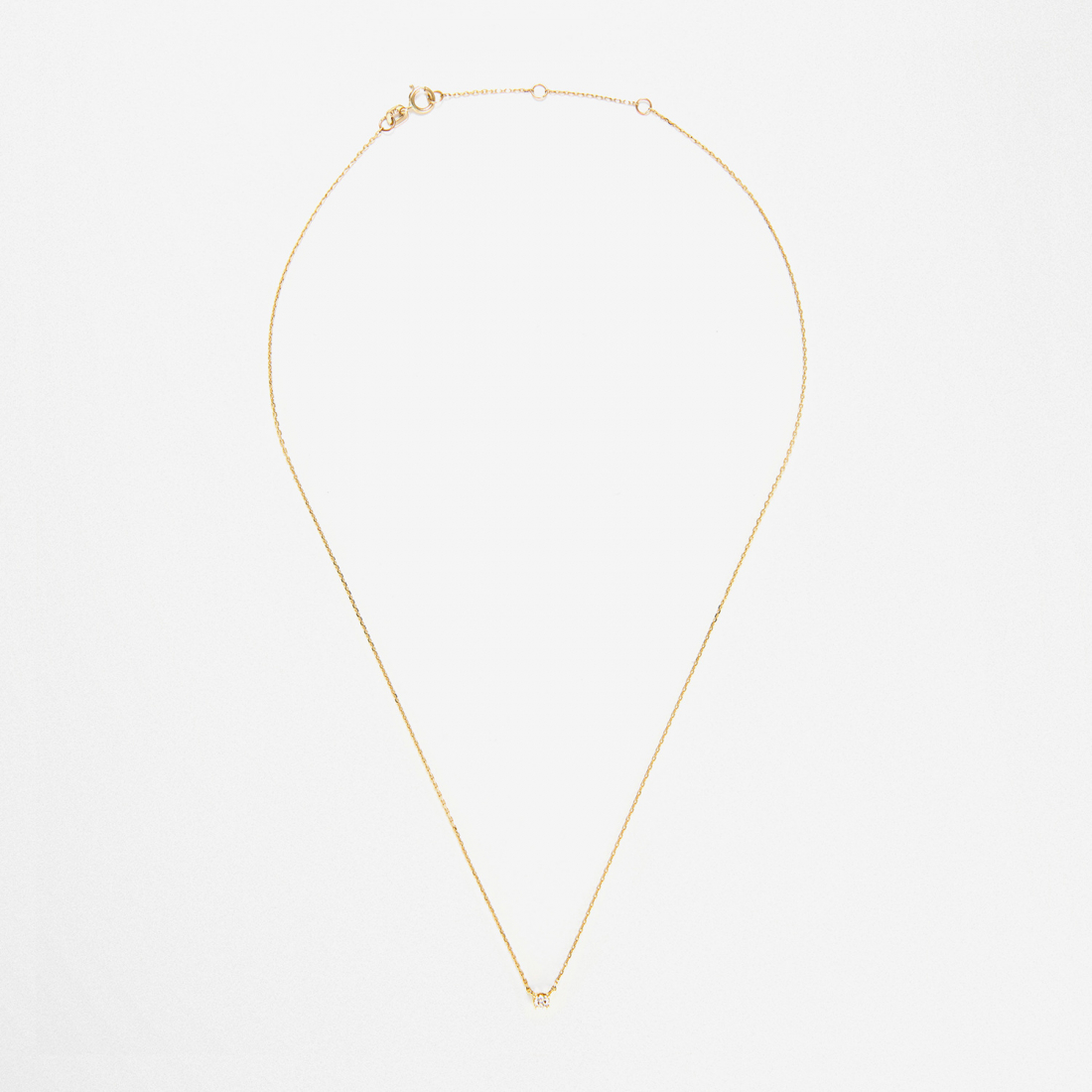 Collier solitaire D0,08/1