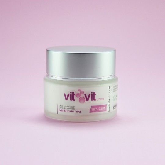 'Vit Vit Snail Extract' Face Cream - 50 ml