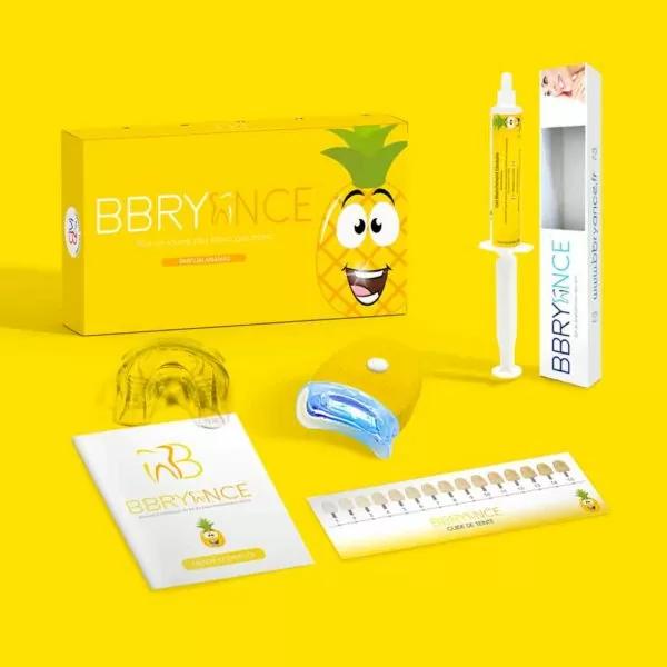 Kit de blanchiment des dents  - Ananas