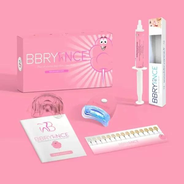 Kit de blanchiment des dents  - Barbe A Papa