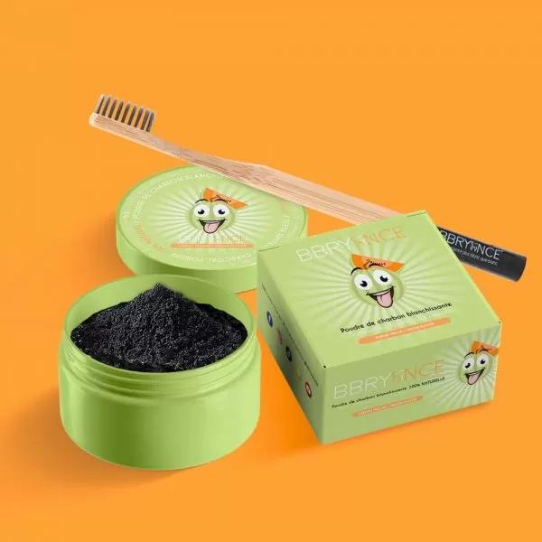 Charbon de bois blanchissant  - Melon