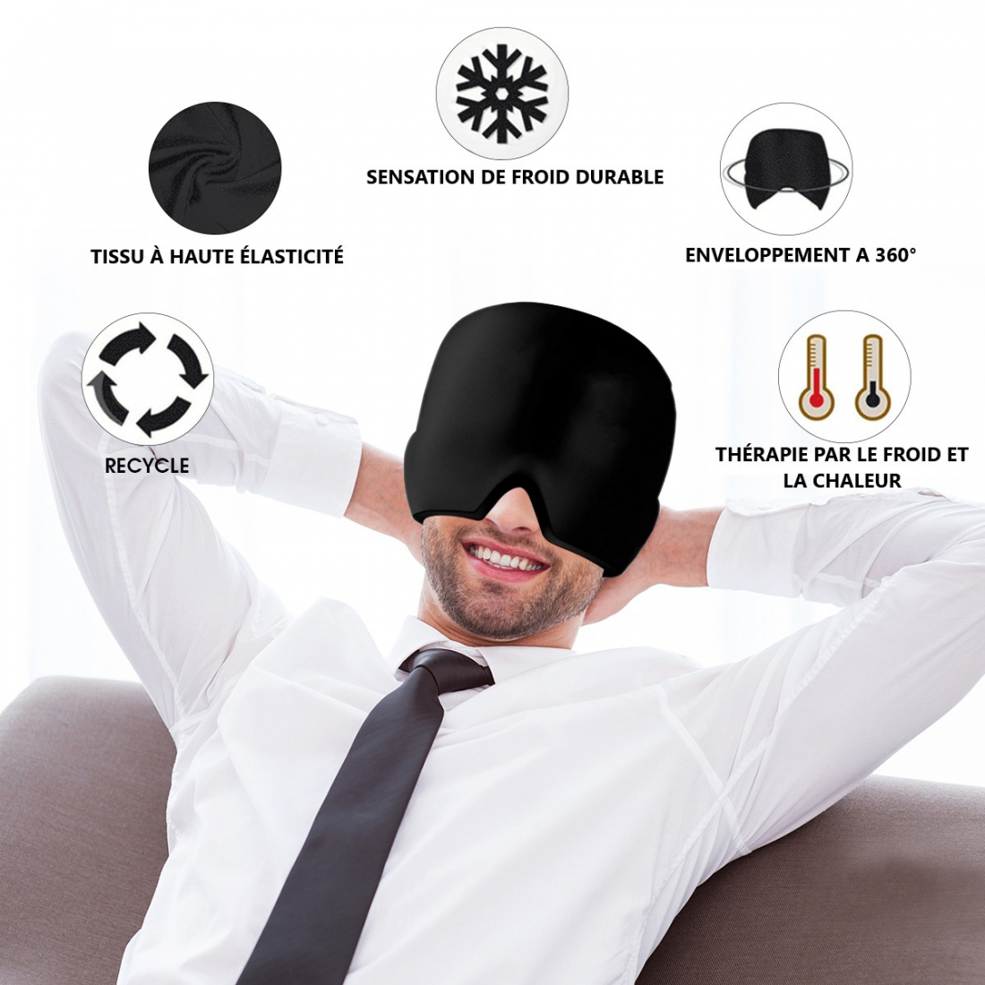 Casque de compression du froid