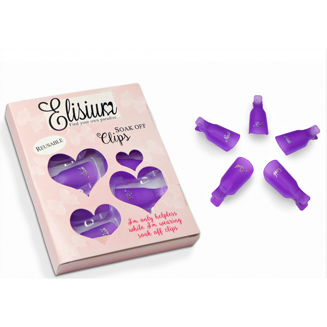 Clips 'Remove the Gel' - 10 Pièces