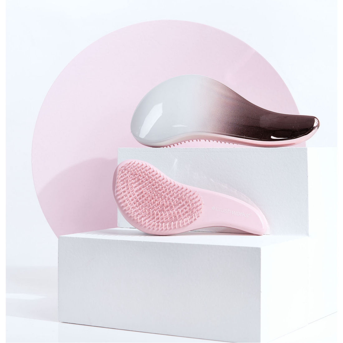 Set de brosses à cheveux 'Detangling' - 2 Pièces