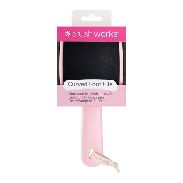 Lime pour les pieds 'Brushworks Curved Foot File' - 1 Pièces
