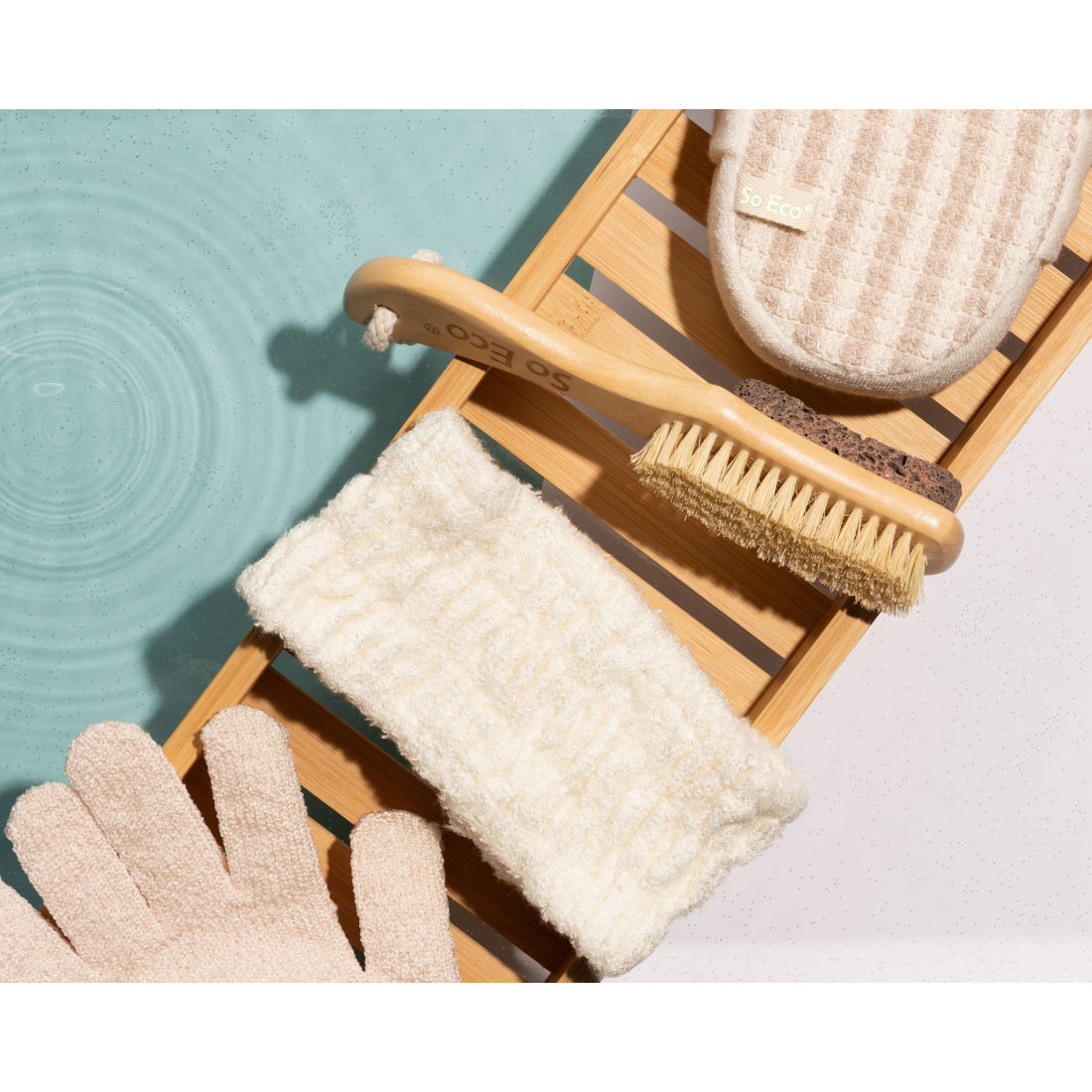 'Exfoliating' Bath Set