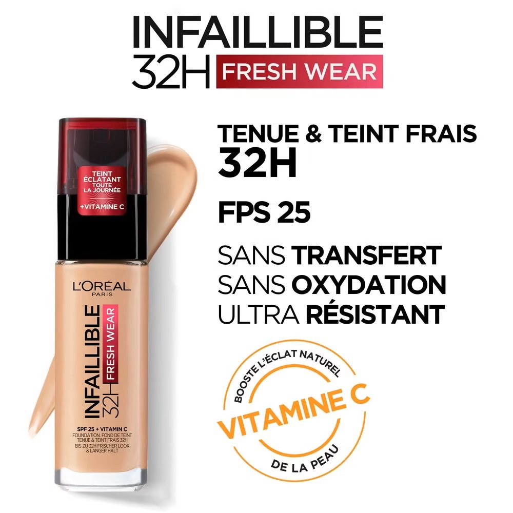 'Infaillible 24H Fresh Wear' Liquid Foundation - 320 Caramel 30 ml