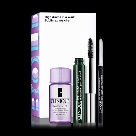 Set de maquillage pour les yeux 'High Impact' - 3 Pièces