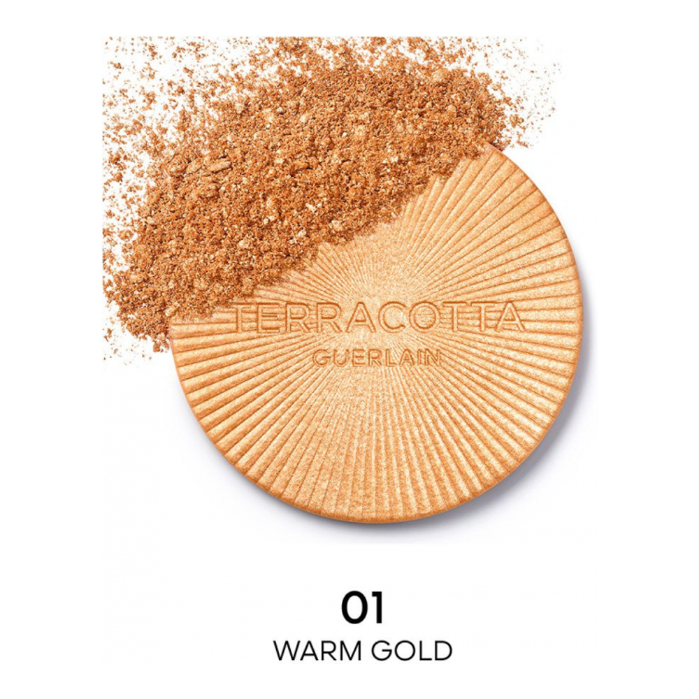 Poudre compacte 'Terracotta Luminizer' - 01 Gold 7 g