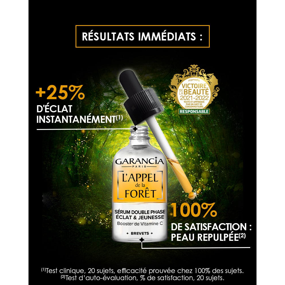 Double Sérum 'L'Appel de la Forêt Booster Vitamine C' - 30 ml