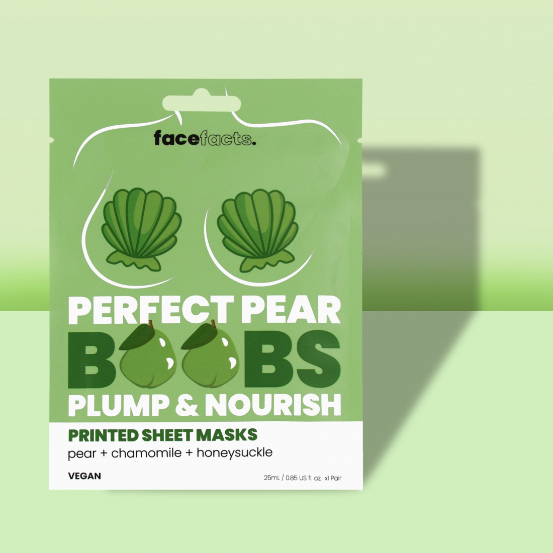 'Perfect Pear Boobs Plump & Nourish' Sheet Mask - 25 ml