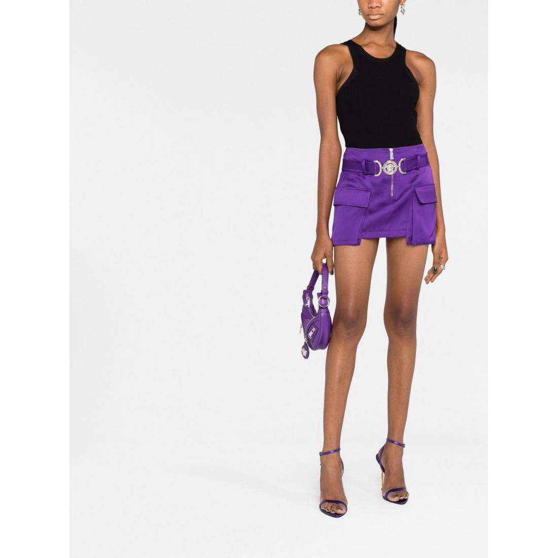 Women's 'Medusa Head' Mini Skirt