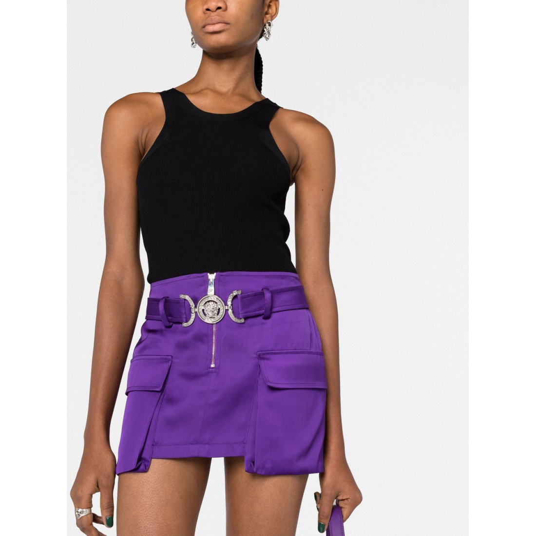 Women's 'Medusa Head' Mini Skirt