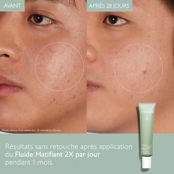 Vinopure Fluide Matifiant Hydratant - 40 ml