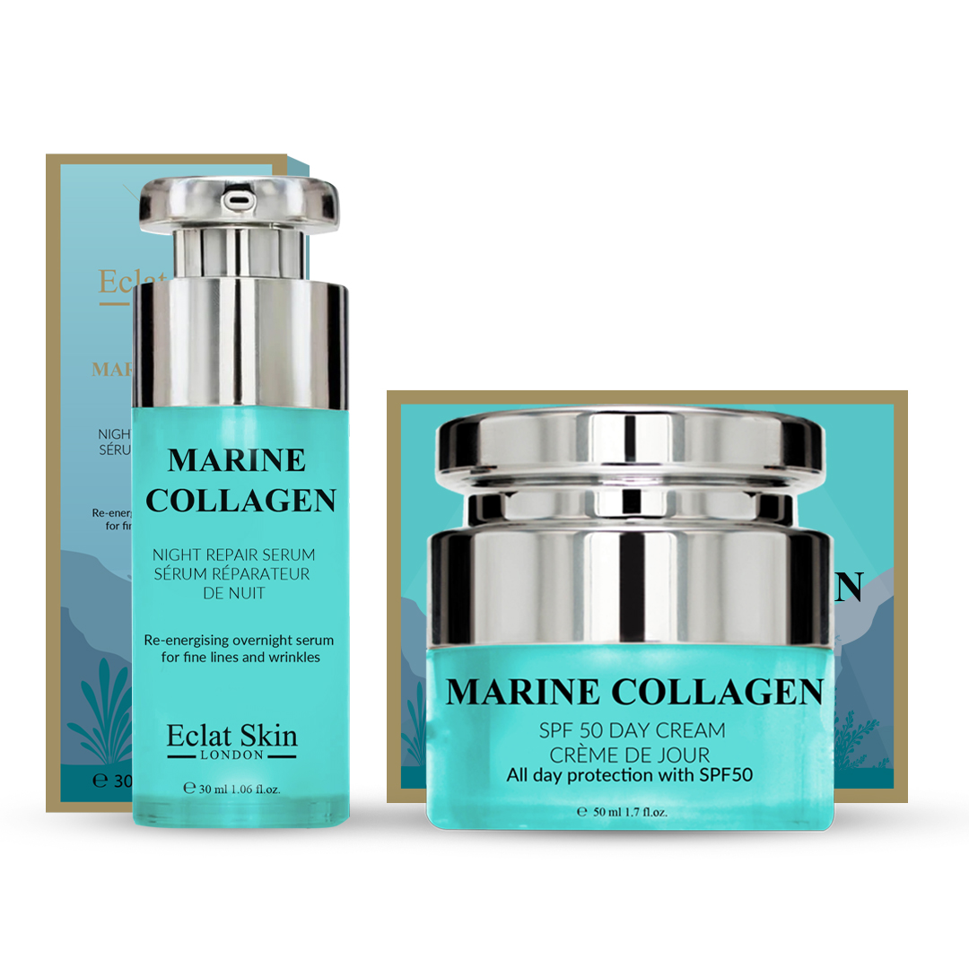 Crème de jour, Sérum de nuit 'Marine Collagen'