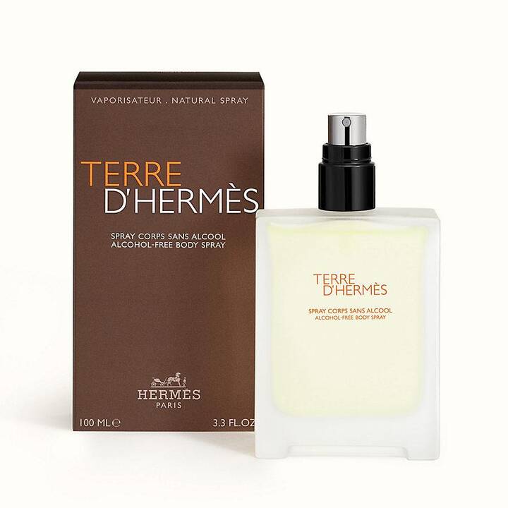 'Terre D'Hermès Alcohol Free' Body Spray - 100 ml