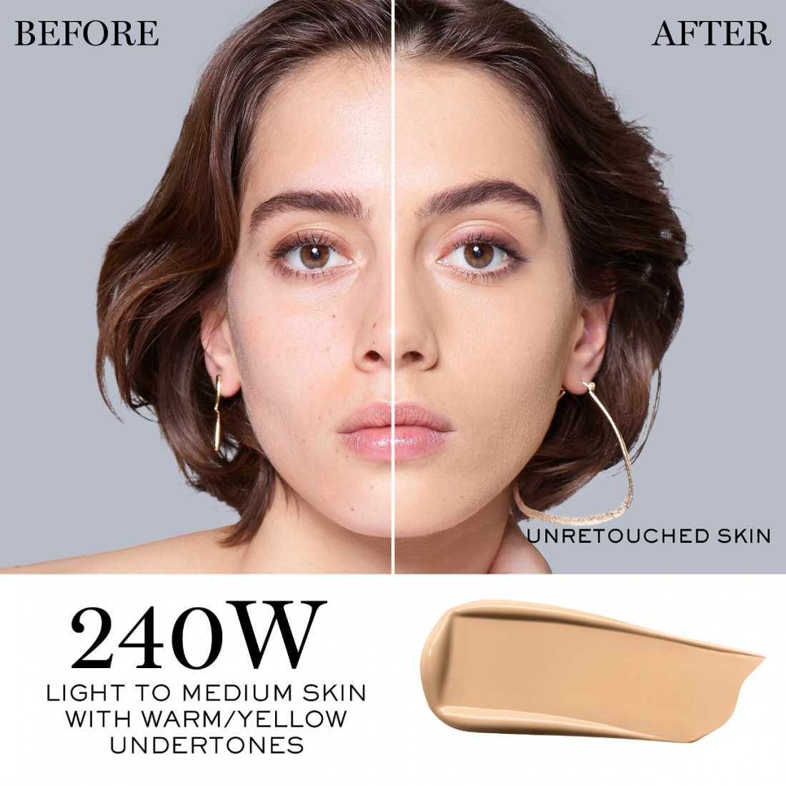 Fond de teint liquide 'Teint Idôle Ultra Wear' - 240W 30 ml