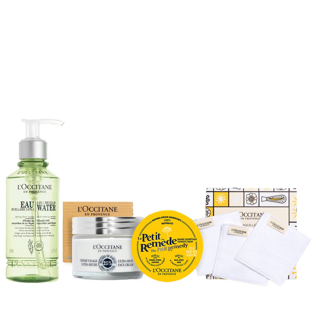 Coffret de soins de la peau 'Karité' - 4 Pièces