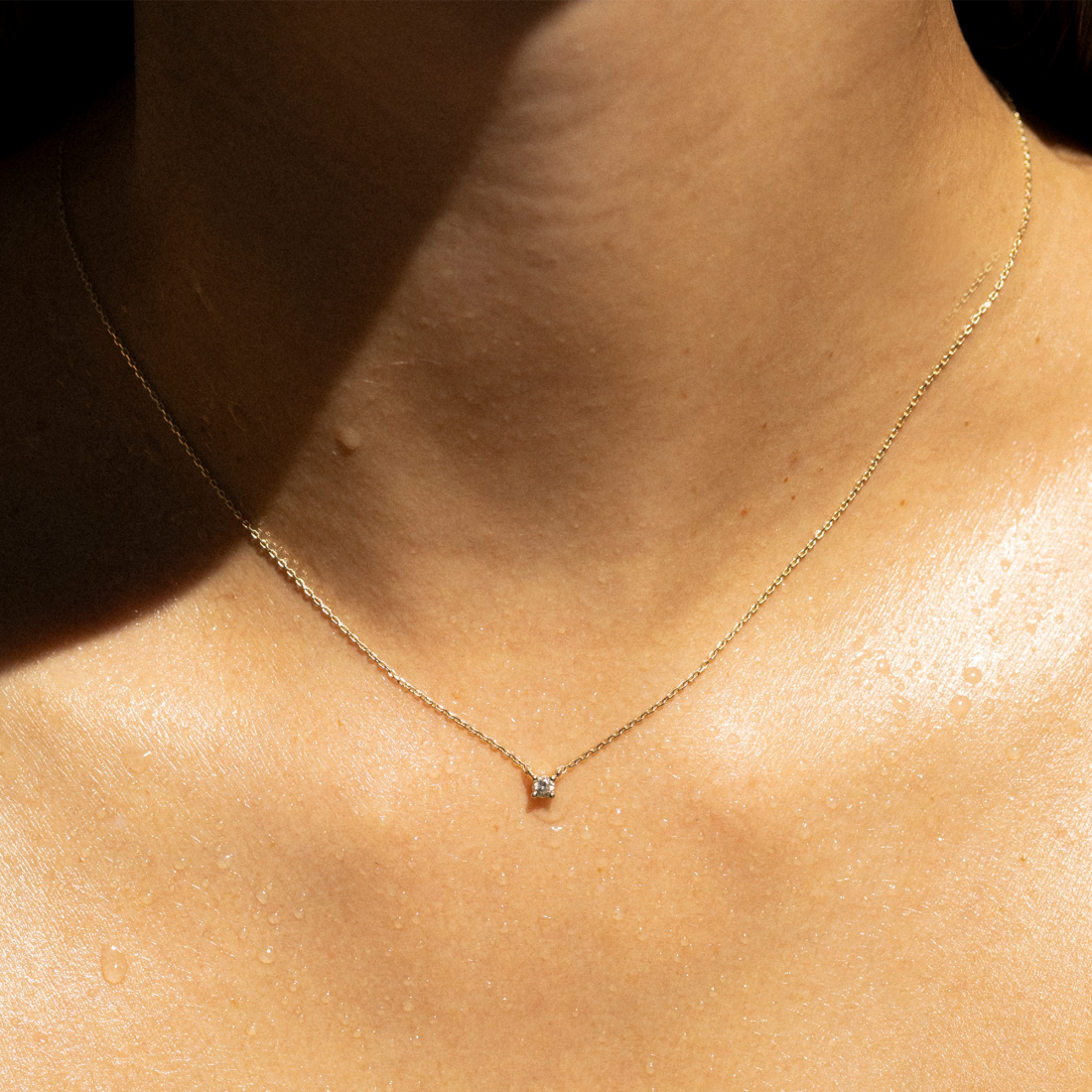 Collier solitaire D0,08/1