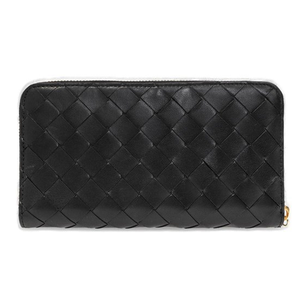 Portefeuille 'Intrecciato Zip Around' pour Femmes