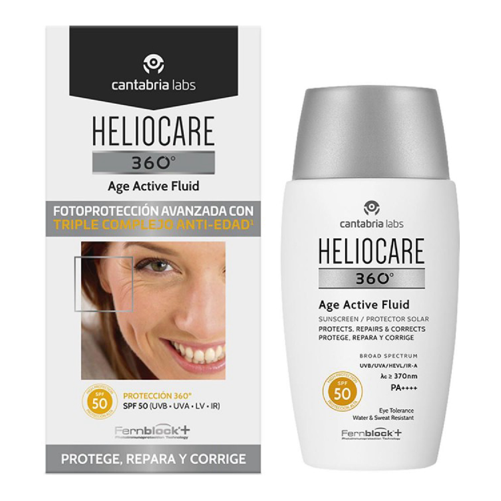360° Age Active Fluid SPF50' Face Sunscreen - 50 ml